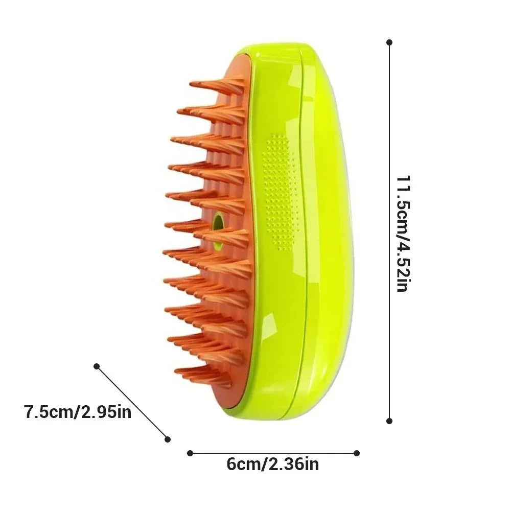 Dog Steamy Brush (Electric Sprayer)
