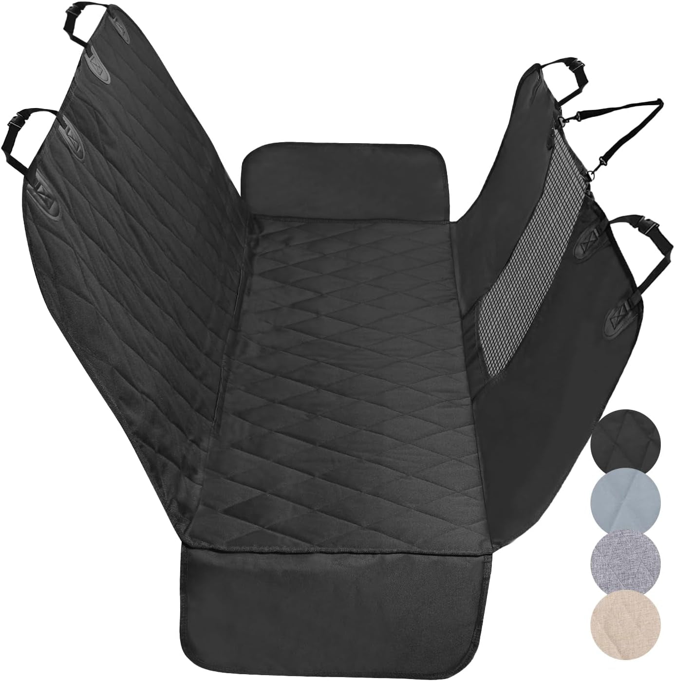 Dog Seat Cover Dog - Black
