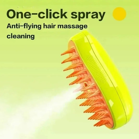 Dog Steamy Brush (Electric Sprayer)