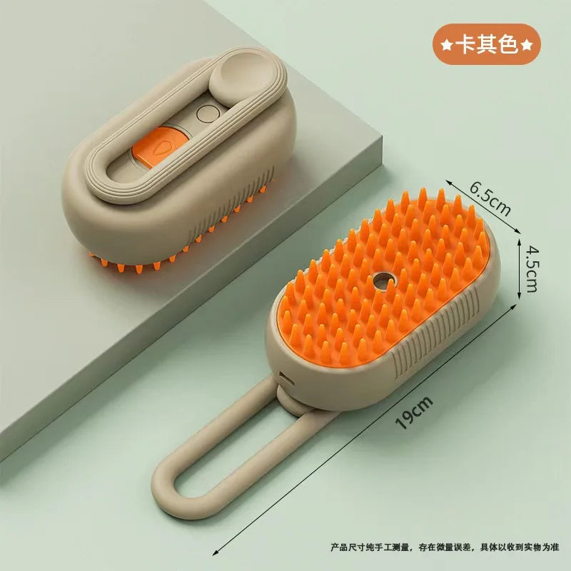 Dog Steamy Brush (Electric Sprayer)