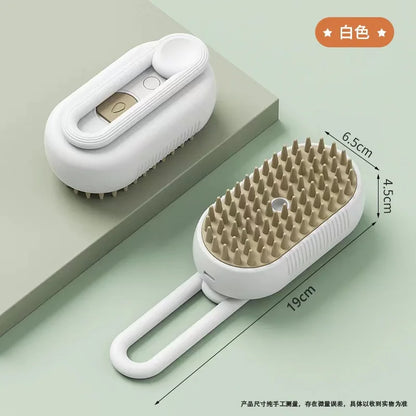 Dog Steamy Brush (Electric Sprayer)