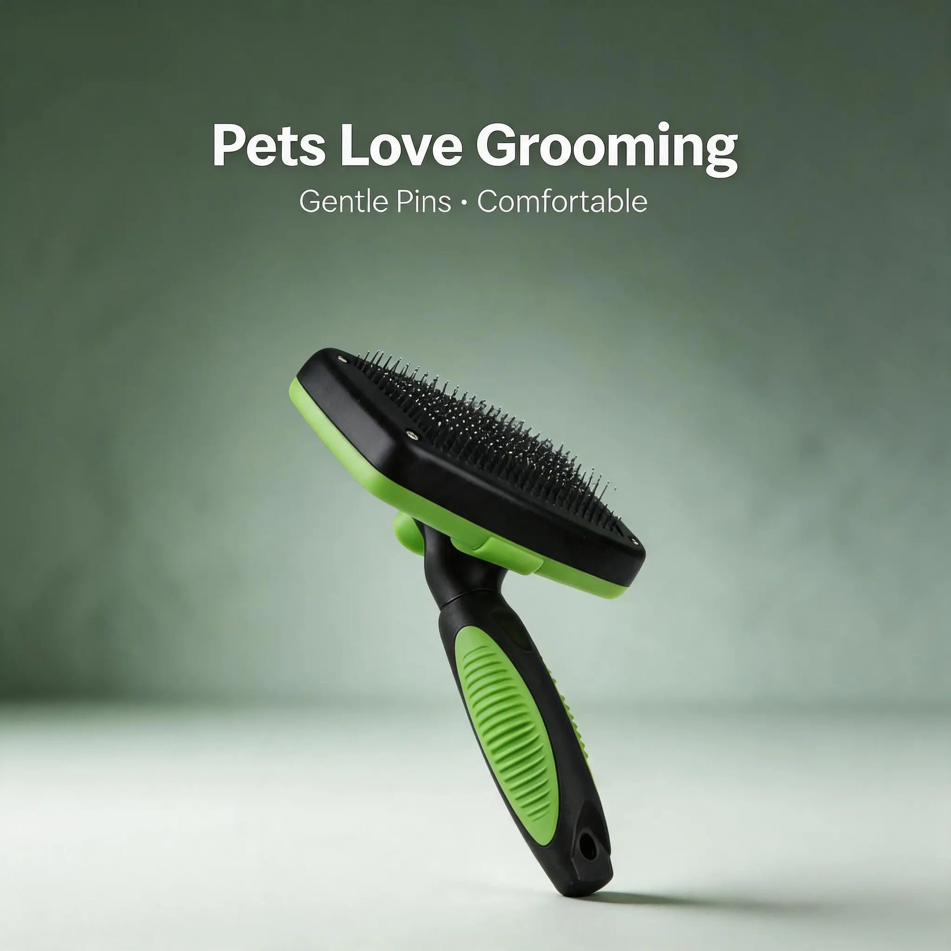 Self-Cleaning Pet Slicker Brush